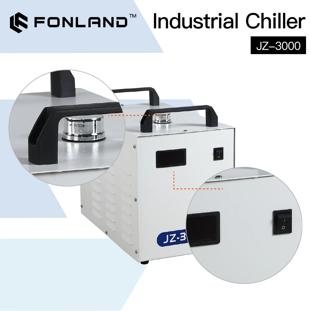 FONLAND JZ-3000 DG110V AG220V  – Laser Industrial Chiller recenzja i cena